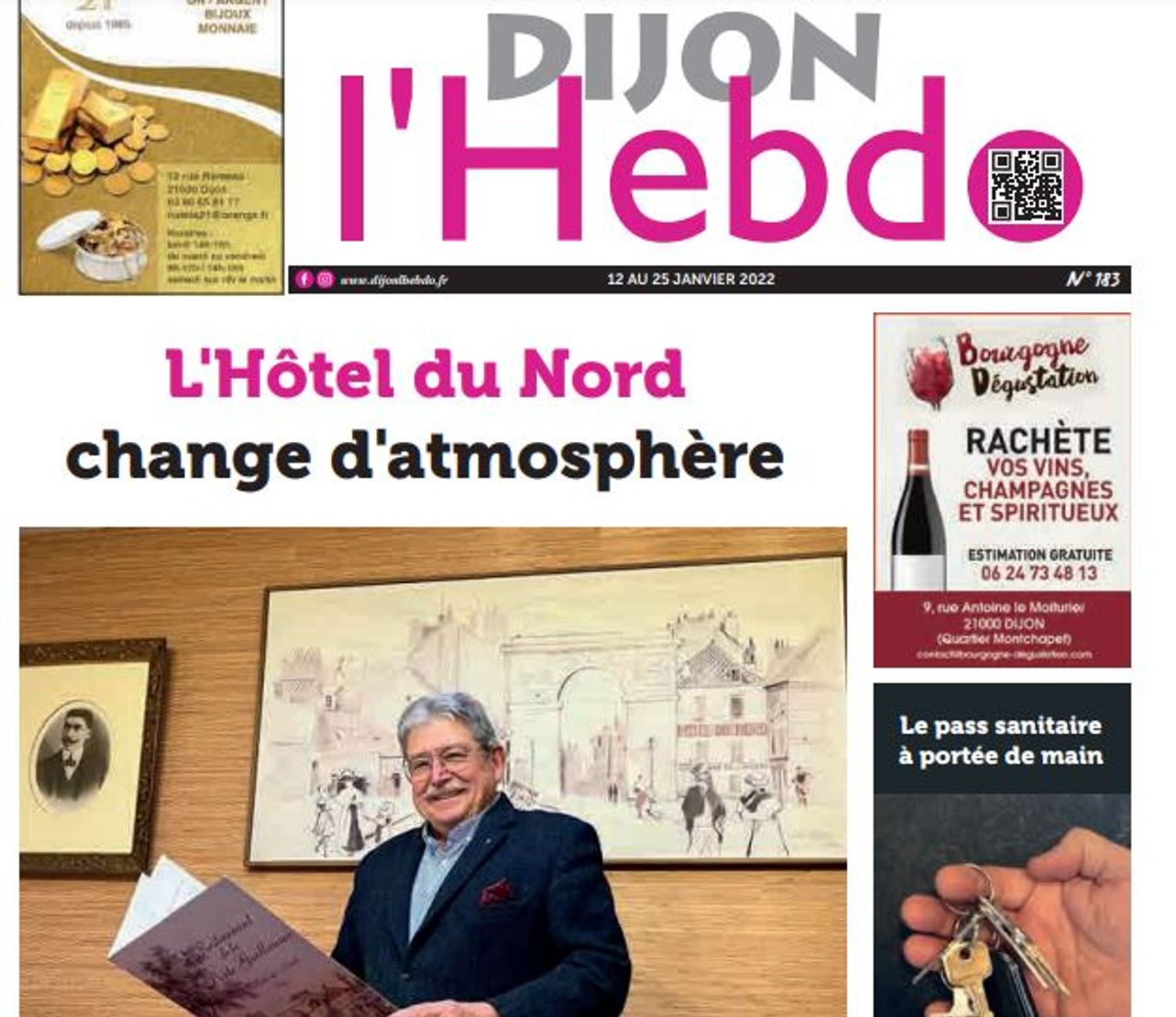 Le nouveau numéro de Dijon l'hebdo a été publié ce mercredi 